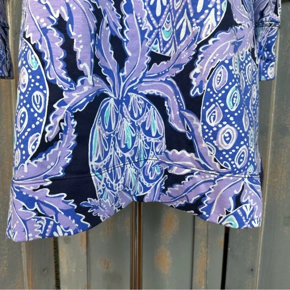 Lilly Pulitzer Skipper Popover Dress UPF 50+ Lilac Verbena Sz S - Picture 7 of 16